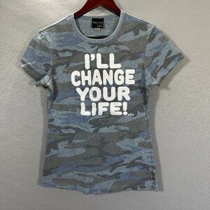 AYV Accent Your Vibe Tee Womens Medium I'll Change Your Life Streetwear Life Top